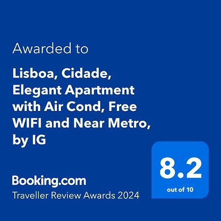 Lisboa, Cidade, Elegant Apartment With Air Cond, Free Wifi And Near Metro, By Ig エクステリア 写真